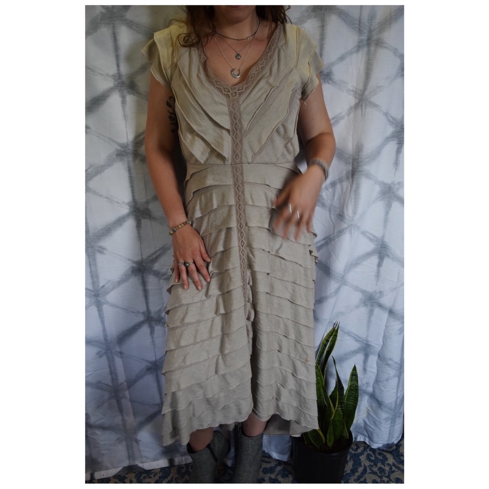 Free People Ruffle Dress